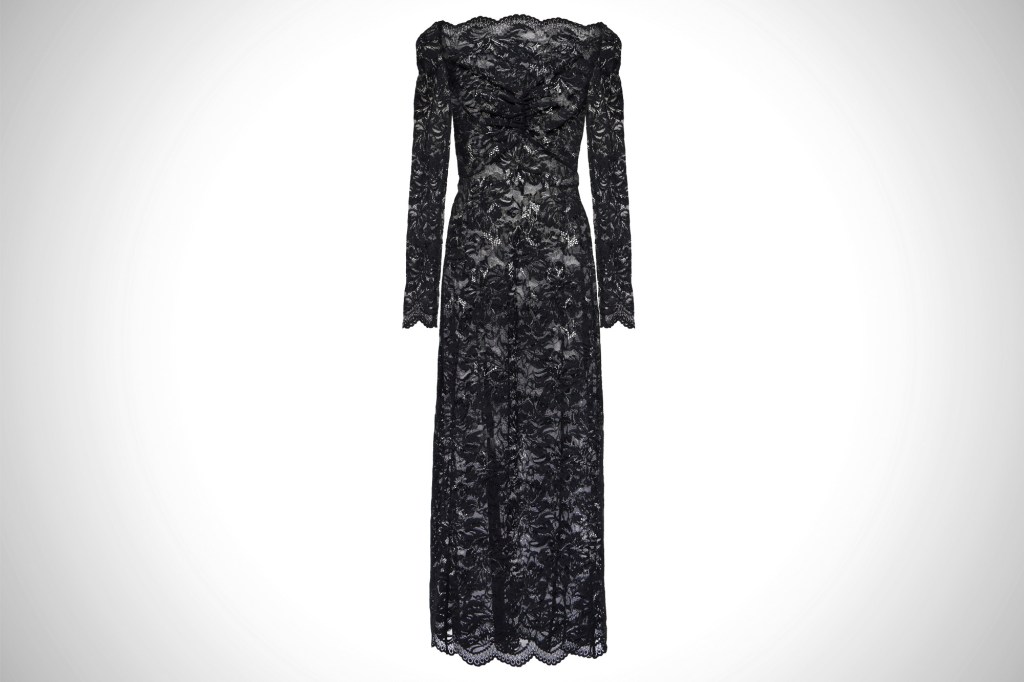 Rabanne floral lace maxi dress, $765 at MyTheresa.com