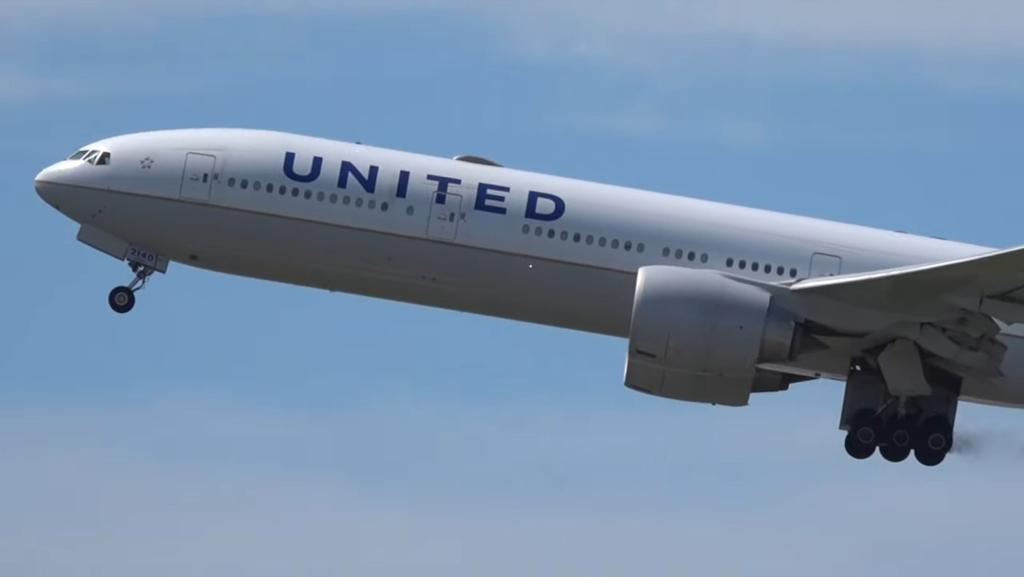 United Boeing 777 is forced to land after fuel leak during takeoff