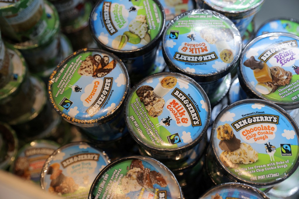 Ben & Jerry's and other ice cream brands owned by Unilever could be spun off into a separate entity.