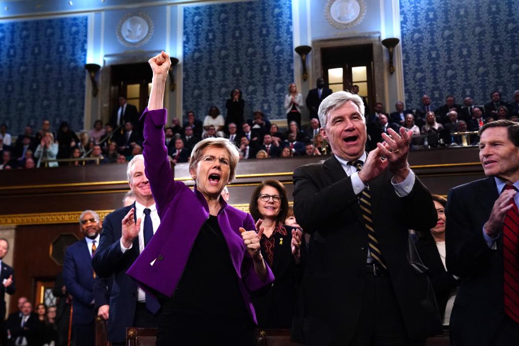 Elizabeth Warren and Sheldon Whitehouse.