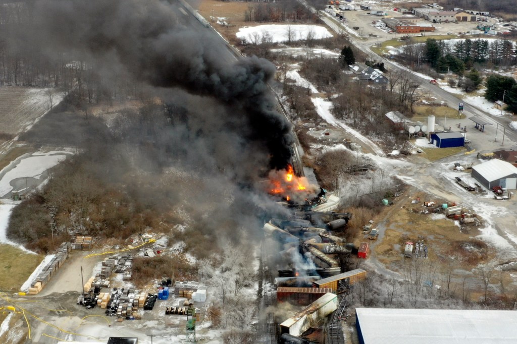 The aftermath of last year’s fiery train derailment in eastern Ohio doesn’t qualify as a public health emergency because the ongoing chemical exposures haven’t been documented, federal officials said.