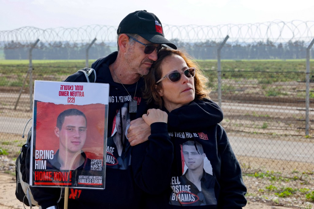 Ronen and Orna Neutra have traveled to Israel and back multiple times to advocate for their son's release.