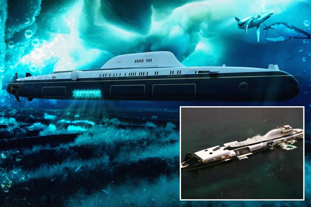 The next billionaire's project focuses on building a superyacht submersible that can remain under water for up to four weeks. 
