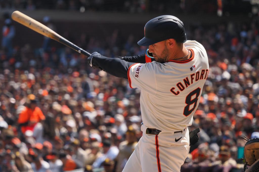 Michael Conforto has started the season red hot for the Giants.