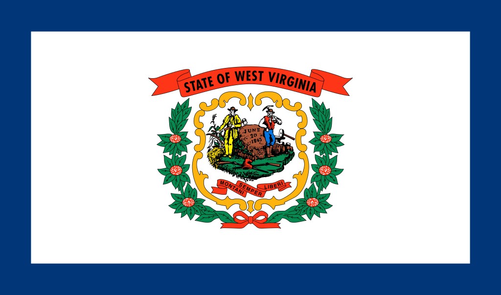 West Virginia flag.