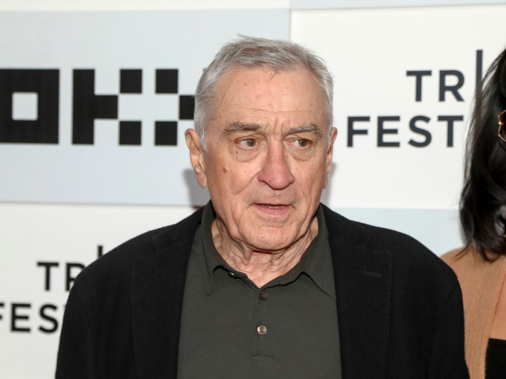 Robert De Niro attends the Tribeca Festival opening night premiere of "Kiss the Future" in NYC in 2023.