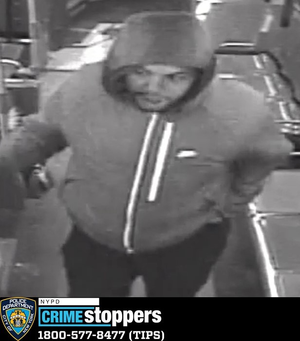 Bronx robbery suspect.