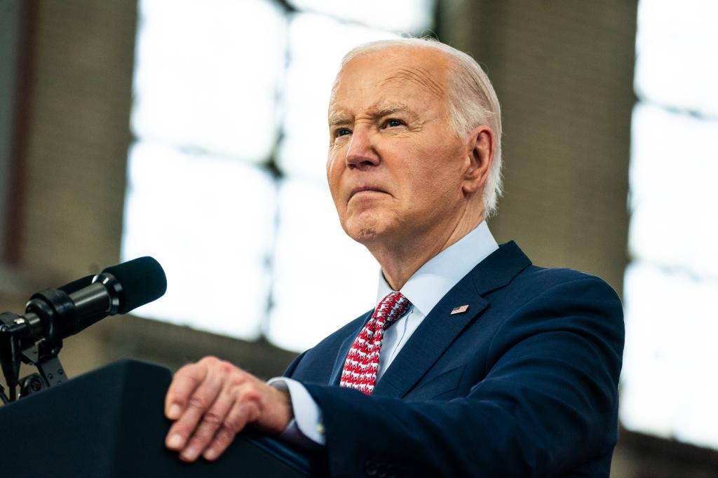 President Joe Biden delivers remarks during a campaign event at Girard College in Philadelphia, Pa on Wednesday May 29, 2024.