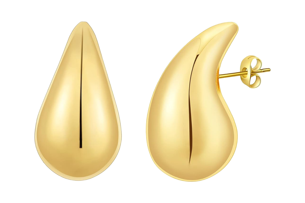 Apsvo Chunky Gold Earrings