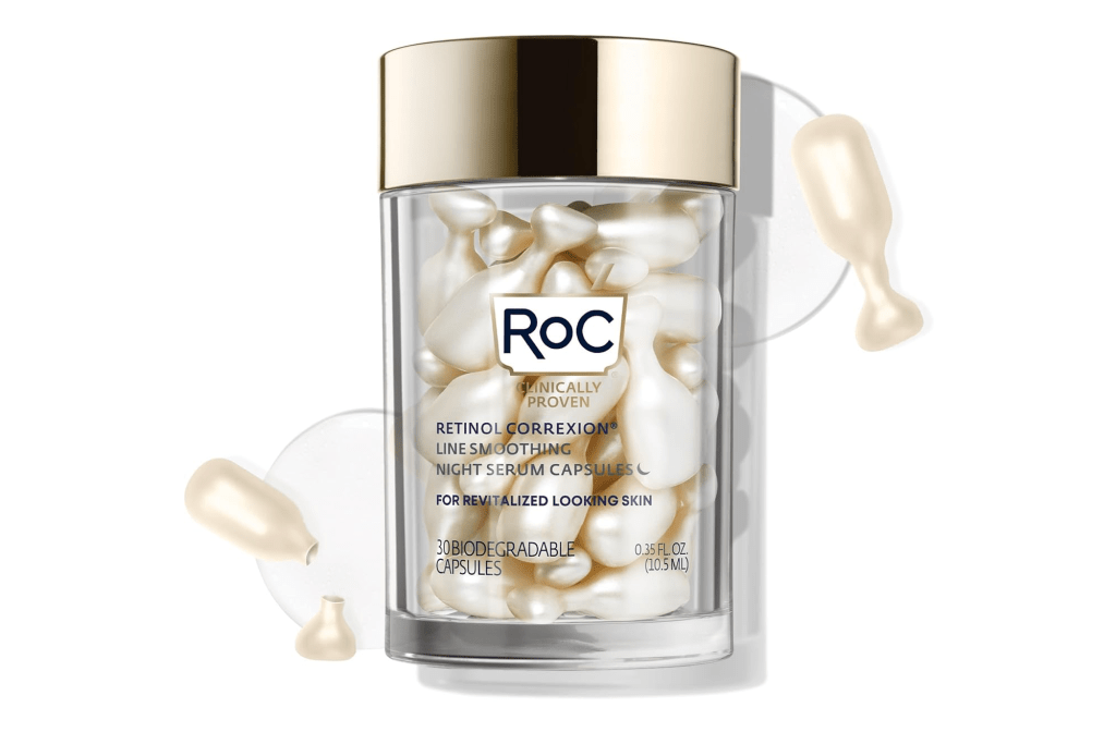 RoC Retinol Correction Line Smoothing Night Serum Capsules (30-Count)