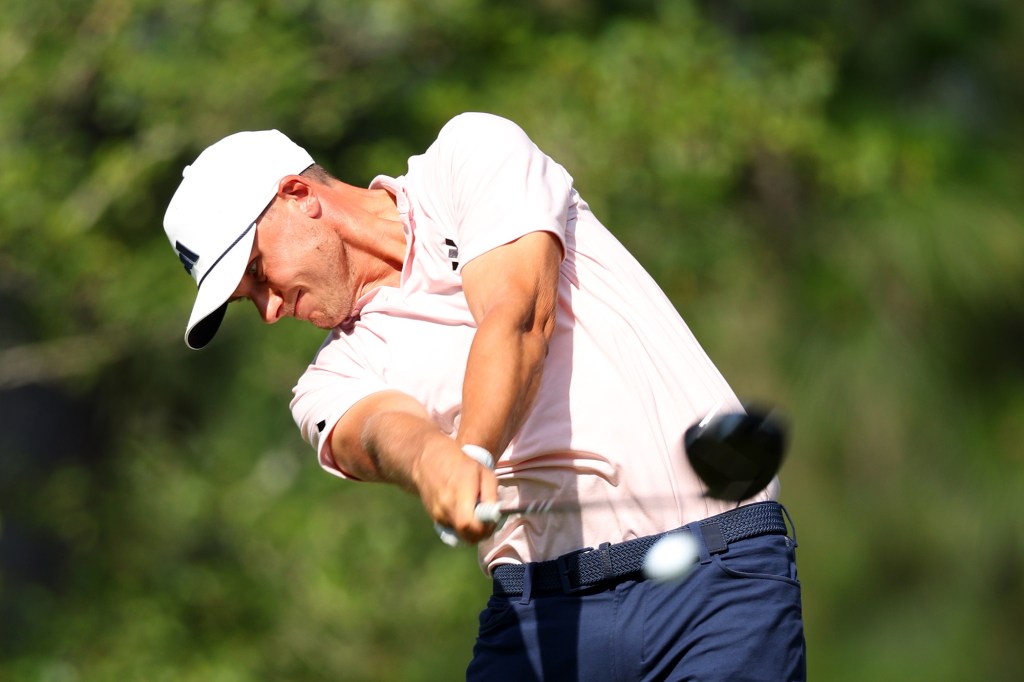 Ludvig Aberg is playing in his third major championship at the U.S. Open.