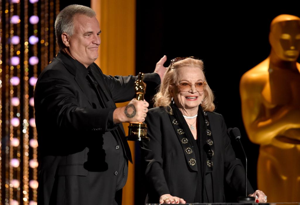 Nick Cassavetes and Gena Rowlands at the 7th annual Governors Awards