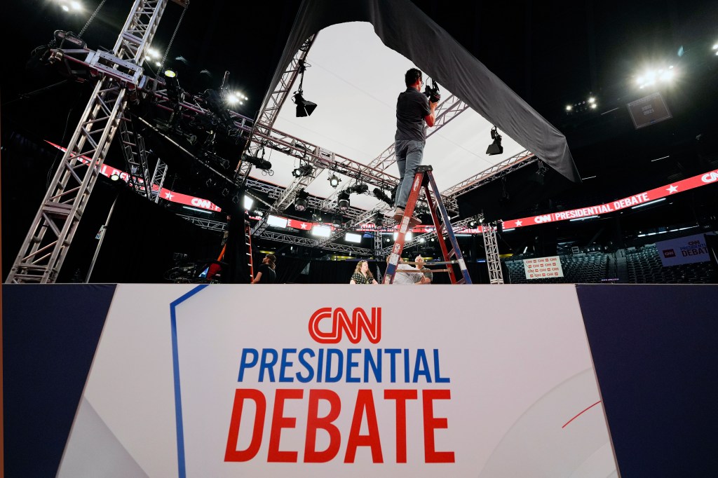 Donald Trump and Joe Biden operations will have TV ads and other efforts before the debate.
