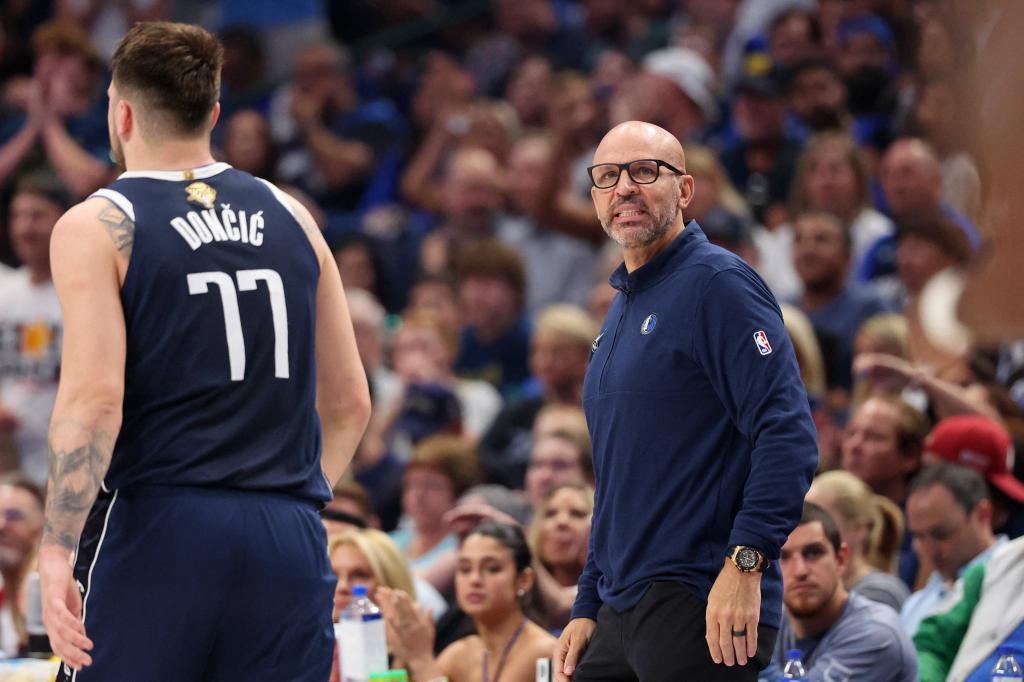 Jason Kidd says the personal attacks on Luka Doncic went too far. 