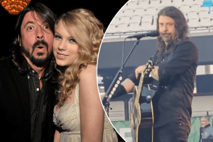 Dave Grohl takes dig at Taylor Swift at London concert — and she seemingly reacts.