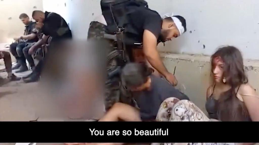 Disturbing video from the women's kidnapping show Hamas militants gloat and announce plans to sexually assault the female soldiers.