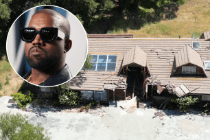 Kanye West’s Calabasas, California ranch has seen better days.