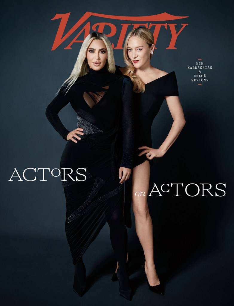 Kim Kardashian and Chloe Sevigny for "actors on actors." 