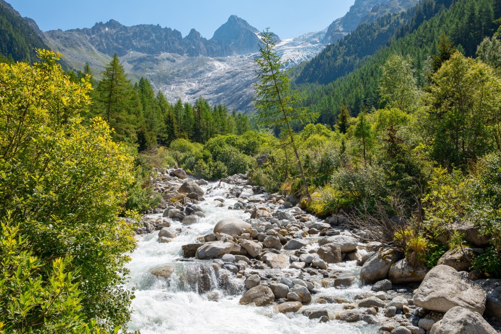 A valley in the Valais.