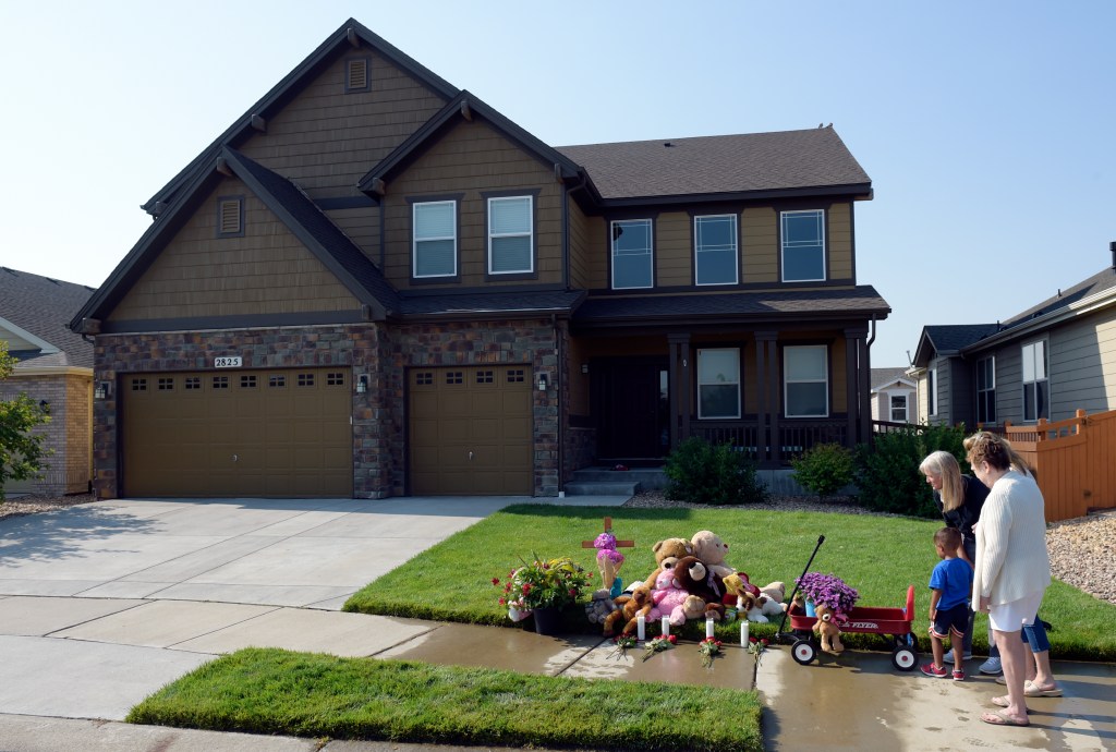 The facade of the Colorado home where Chris Watts killed his pregnant wife has been painted since the murder.