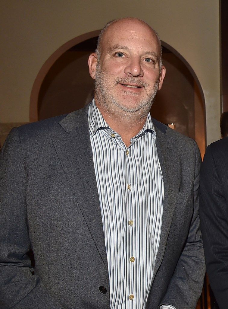 Peter Braus, Sean Decatur and Jeff Jurca in suits at the 2021 Kenyon Review Award for Literary Achievement Gala in New York City