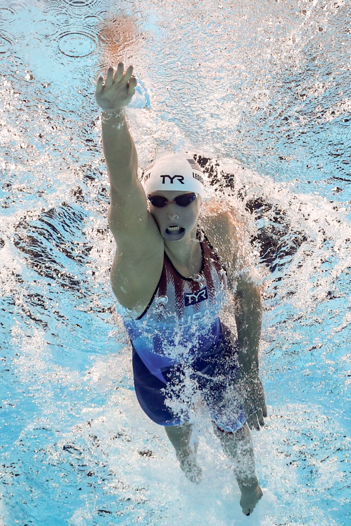 Katie Ledecky will look to defend her gold medal in the 1500m freestyle.