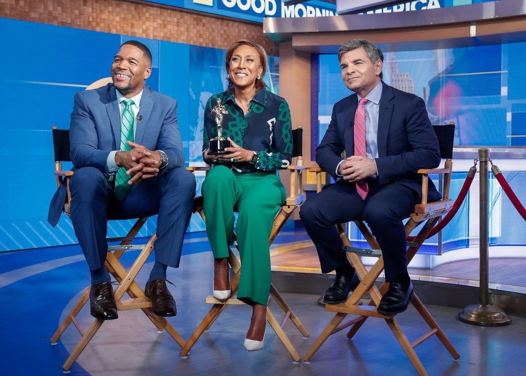 Even as "GMA" co-hosts Michael Strahan, Robin Roberts and George Stephanopoulos all pull in massive salaries, sources said management will likely look for cost savings elsewhere. 