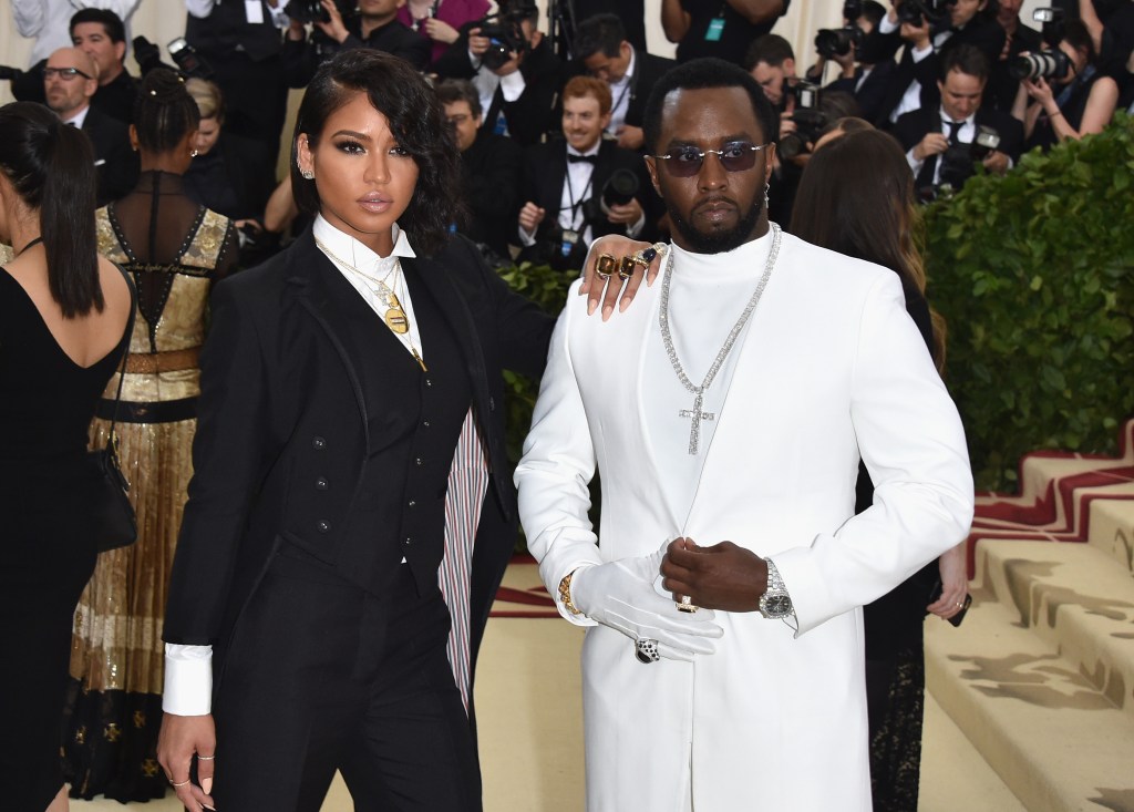 Cassie, Diddy at the 2018 Met Gala