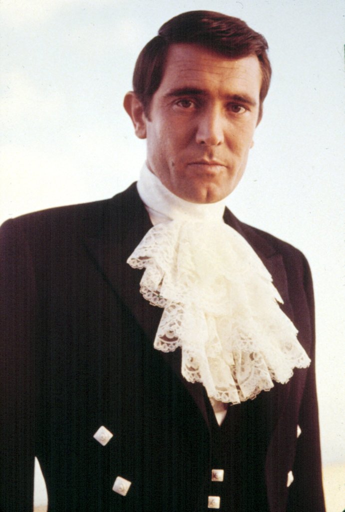 Lazenby as James Bond in "On Her Majesty's Secret Service."