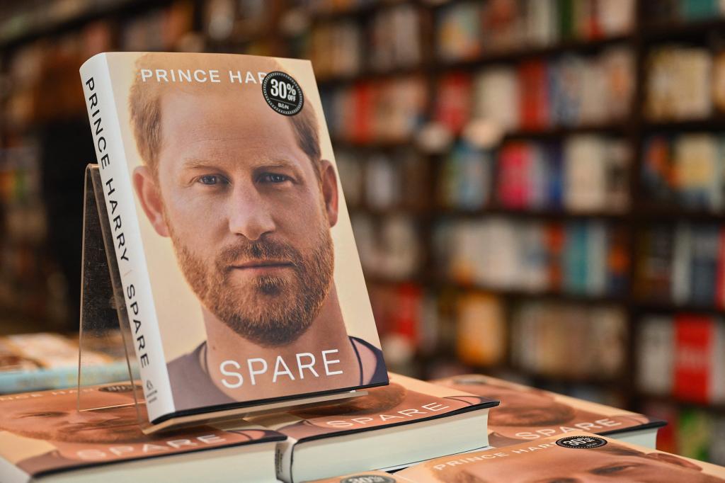 The cover of Prince Harry's book, "Spare."