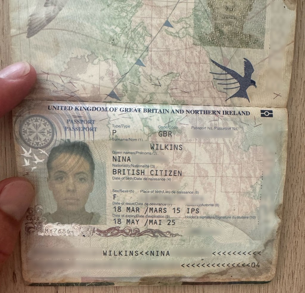 The passport.