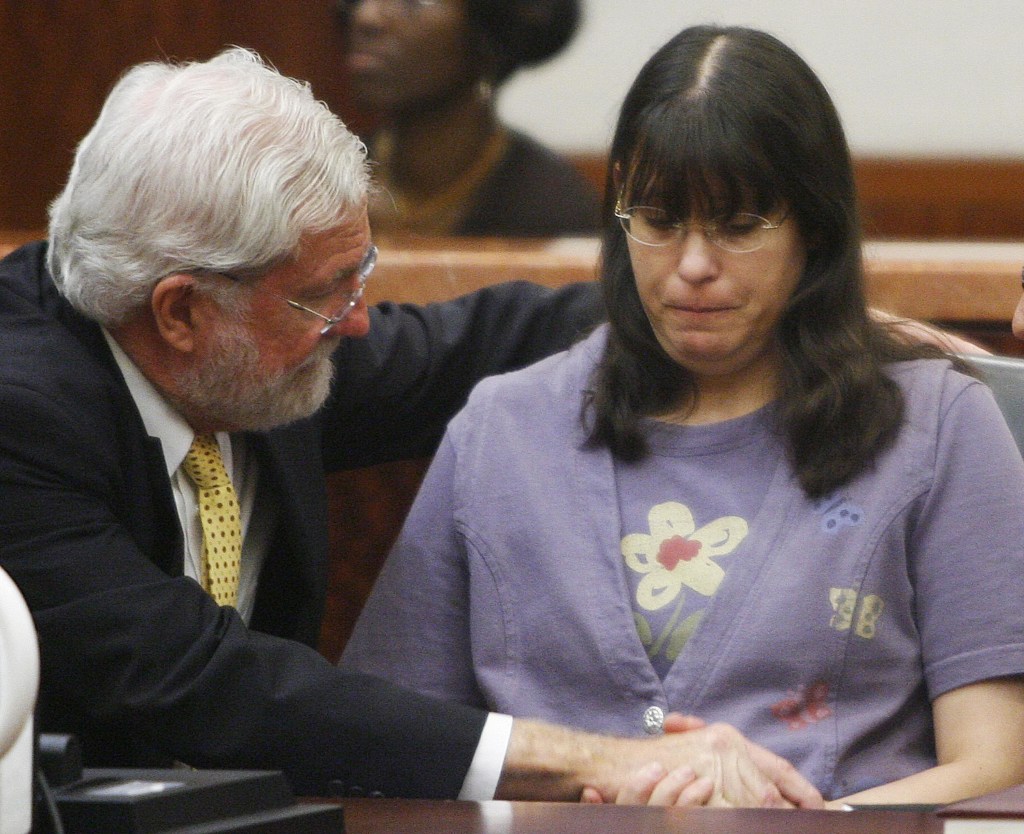 Andrea Yates in court. 