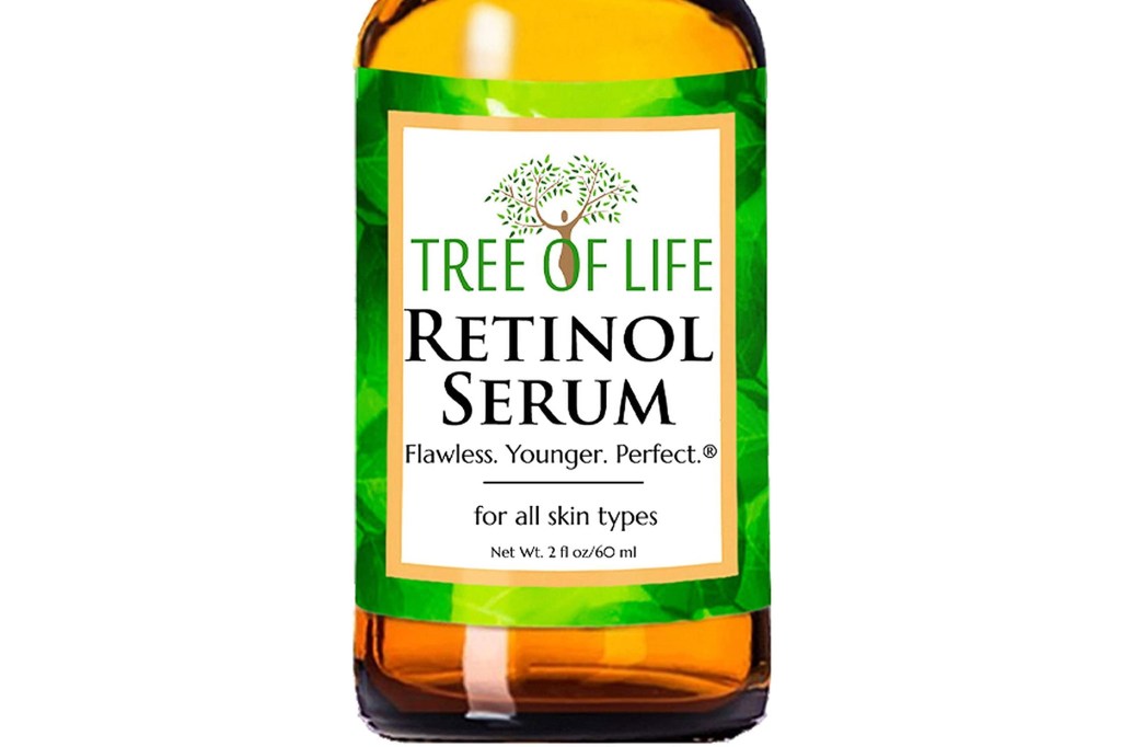 Tree of Life Retinol Serum for Face - Anti Aging Retinol with Hyaluronic Acid Face Serum for Acne Marks and Skin Texture Smoothing Fine Lines and Skin Brightening Dermatologist-Tested - 2 Fl Oz