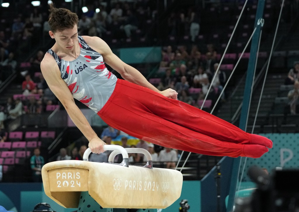 Stephen Nedoroscik revealed that his ear gesture at the Olympics was an homage to his late grandfather.