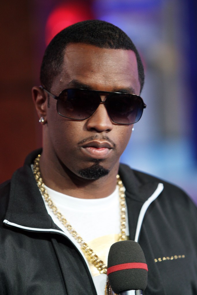 Diddy on MTV's "TRL" in November 2008