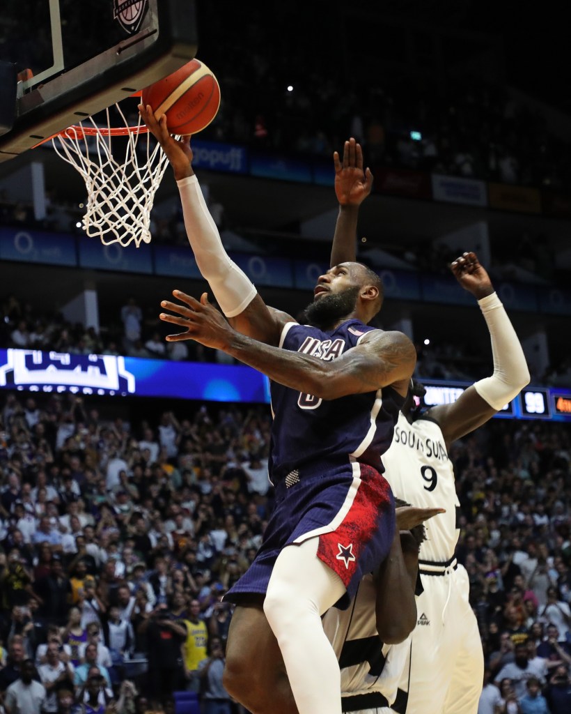 Team USA needed a last second LeBron James layup to win against South Sudan. 