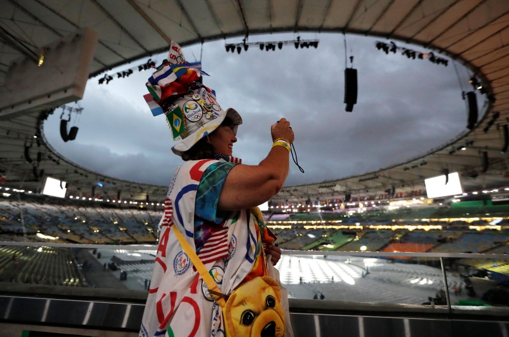 Vivianne Robinson takes photos a the 2016 Rio de Janeiro Olympics. 