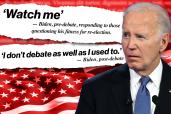 President Biden admitted that he doesn't "debate as well as I used to" after his disastrous performance in the first presidential debate.