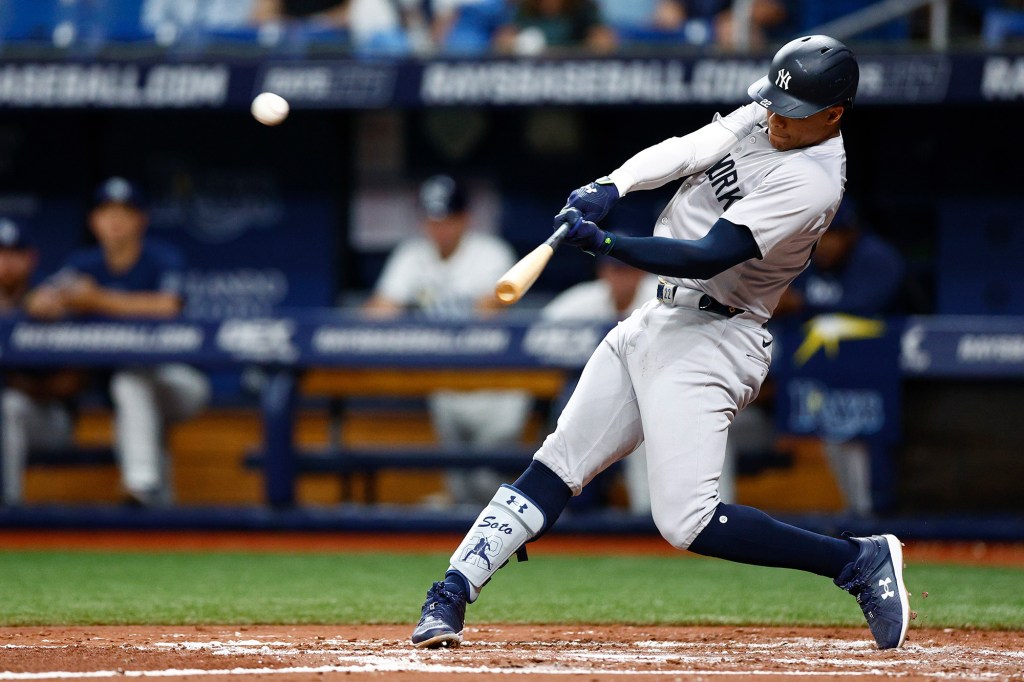 Juan Soto homered for the Yankees on Thursday.