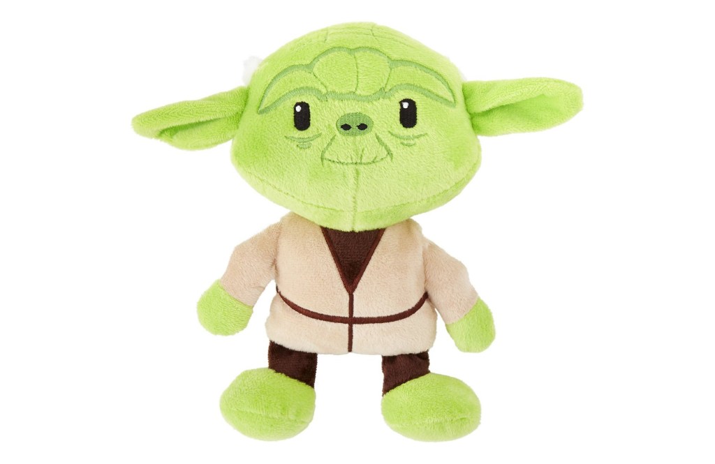 Fetch For Pets Star Wars Yoda Squeaky Plush Dog Toy