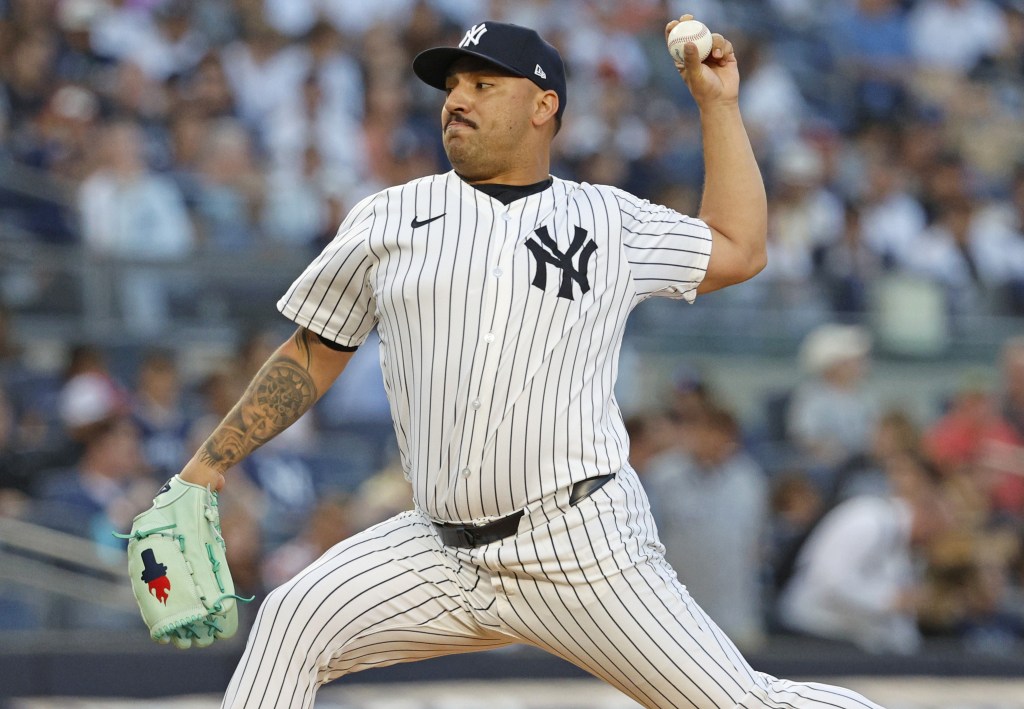 Nestor Cortes pitched seven scoreless innings in the Yankees' win on Aug. 21, 2024.