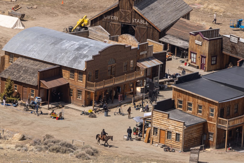 Alec Baldwin's movie "Rust" continued filming in Montana in April 2023.