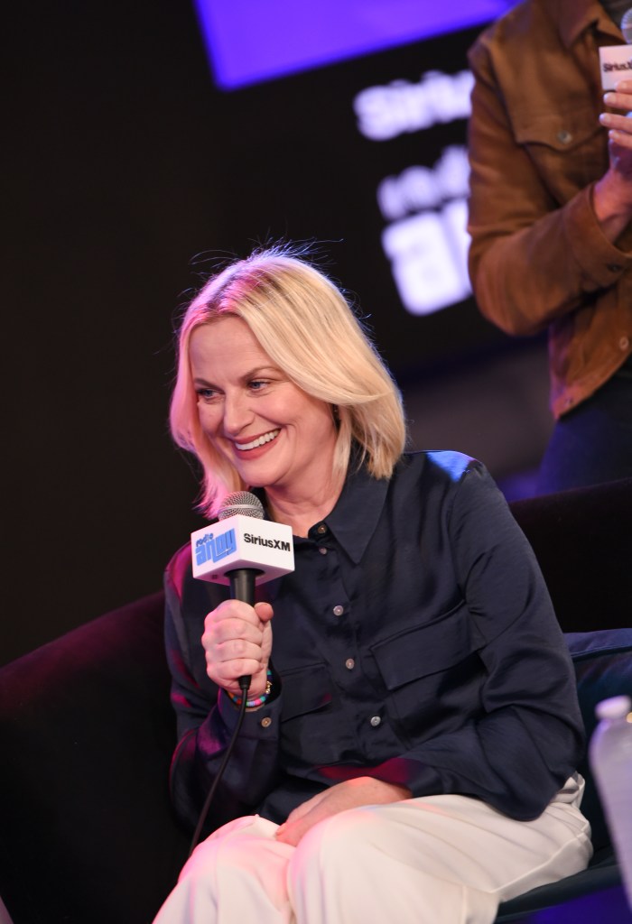 Amy Poehler at SiriusXM Studios on June 10, 2024