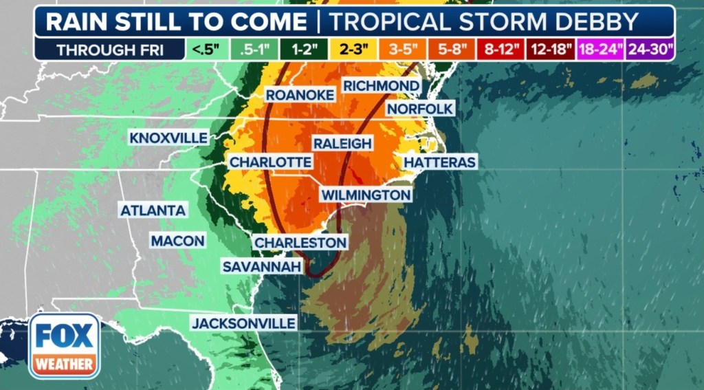 President Joe Biden has approved emergency declarations for Georgia, South Carolina, North Carolina and Florida. 