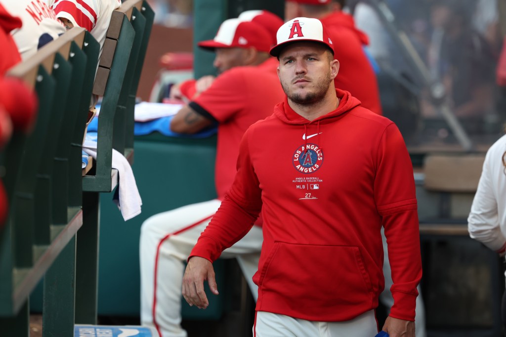 Mike Trout signed a 12-year $426.5 million deal with the Angels.