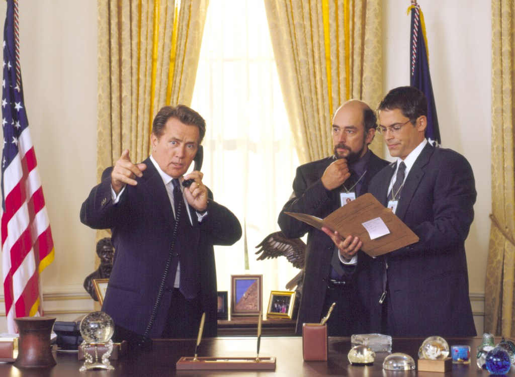 "West Wing" was popular among aspiring politicians.