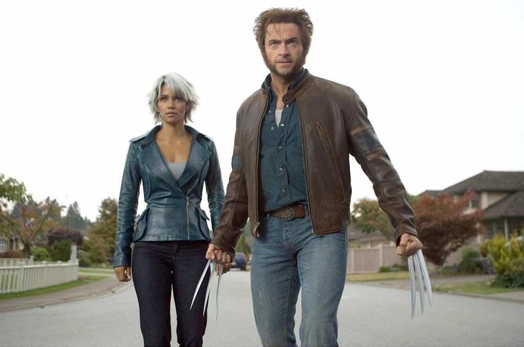 Halle Berry, Hugh Jackman in "X-Men: The Last Stand"