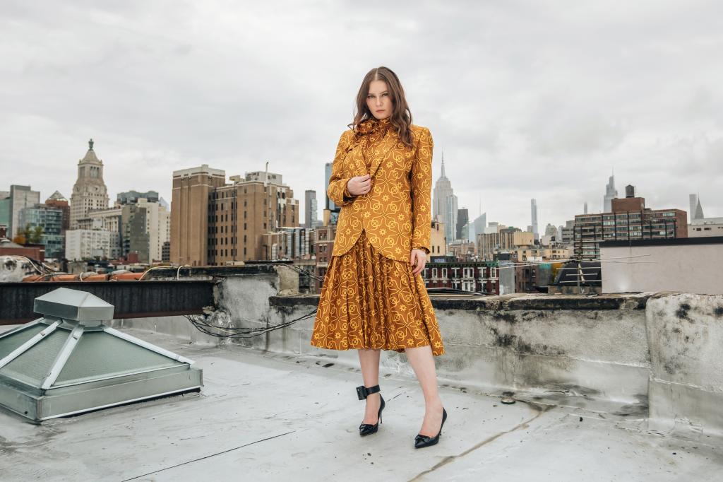 Anna Delvey photographed between interviews in her Upper East Side apartment.