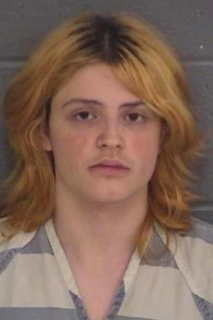 Booking photo of Colt Gray, a 14-year-old with long blonde hair, charged with the murder of four individuals at Apalachee High School in Winder, Georgia.