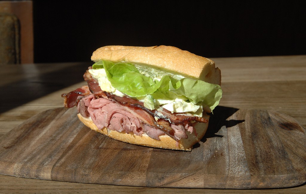 A file photo of a ham sandwich.